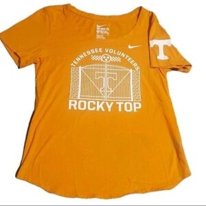 Nike Athletic Cut Womens Medium Tennessee Volunteers Orange T-Shirt